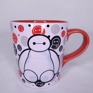 Disney Big Hero 6 Mug Baymax Red, White Ceramic AOP